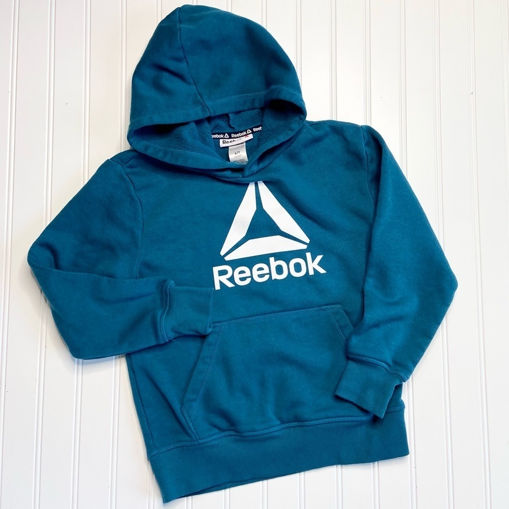 •Reebok• boys logo fleece hoodie